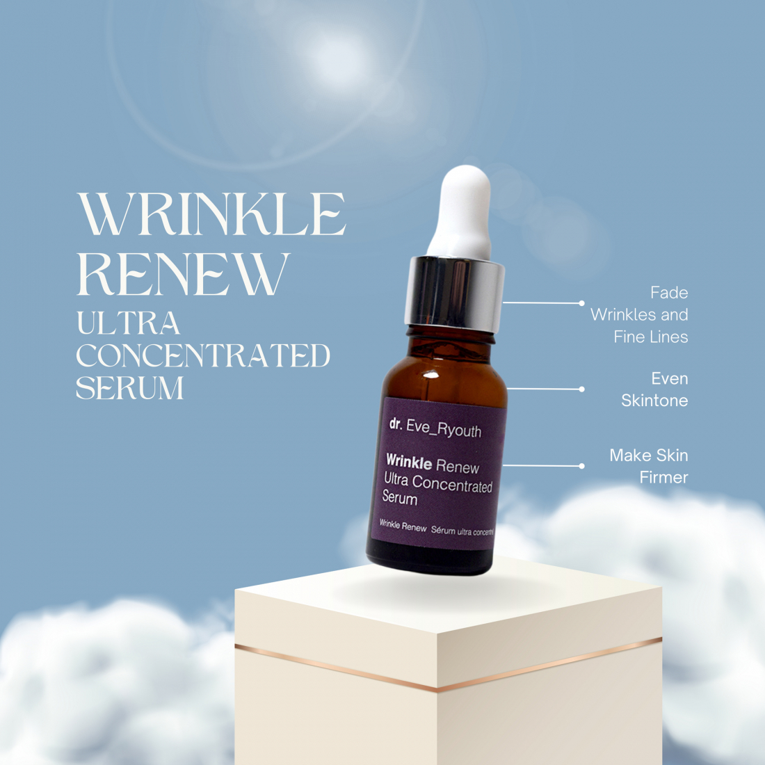 Sérum anti-âge 'Wrinkle Renew' - 15 ml