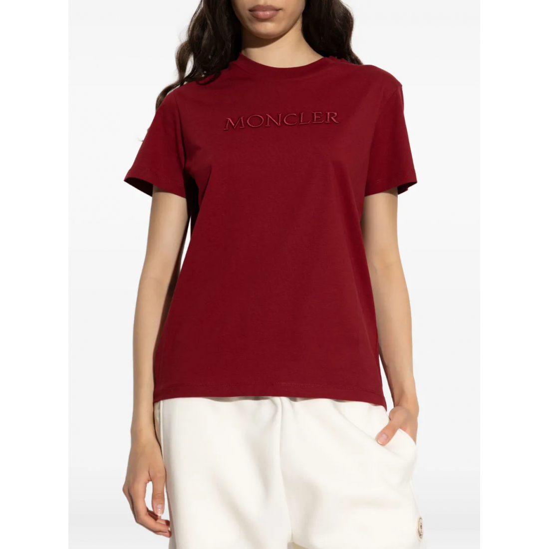 Women's 'Logo-Embroidered' T-Shirt