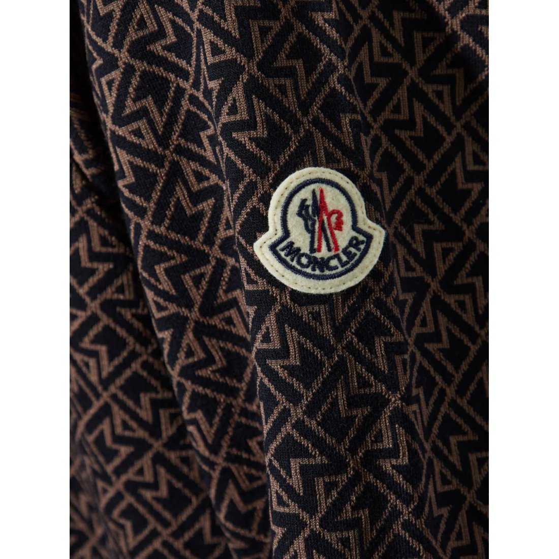 'Monogram-Pattern' Kapuzenpullover für Herren