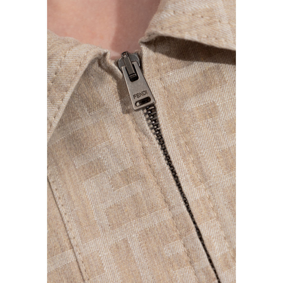 Veste 'FF-Motif Zip-Front' pour Femmes