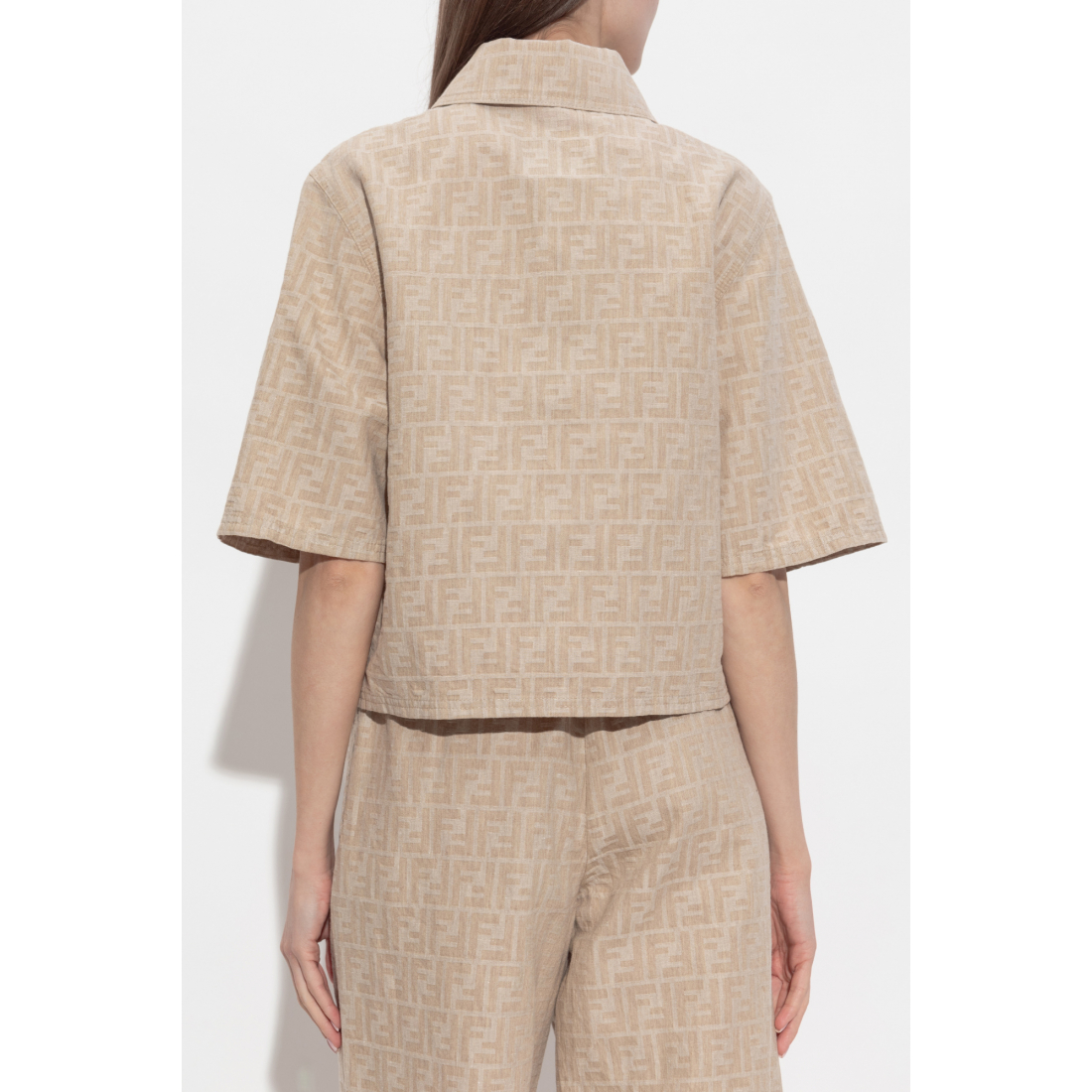 Veste 'FF-Motif Zip-Front' pour Femmes