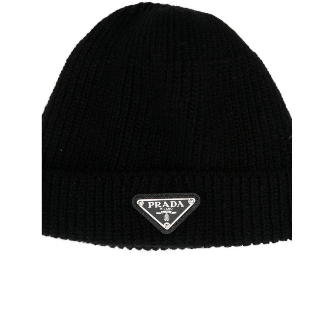 Bonnet 'Ribbed Logo-Plaque' pour Hommes