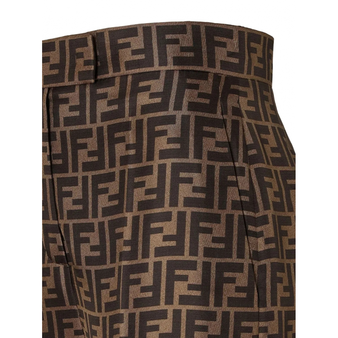 Pantalon 'FF-Monogram Pleated' pour Femmes