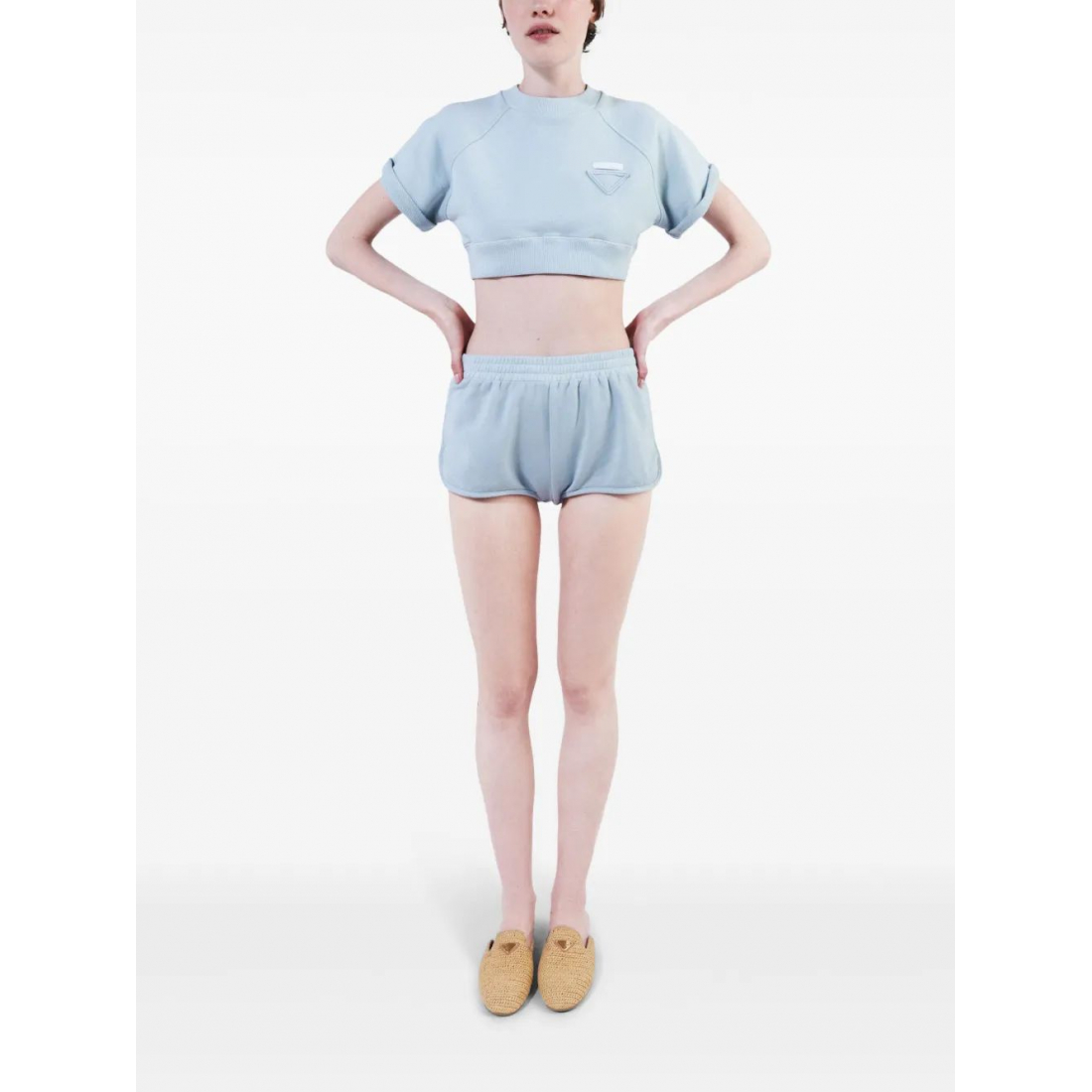 Short 'Logo-Patch' pour Femmes