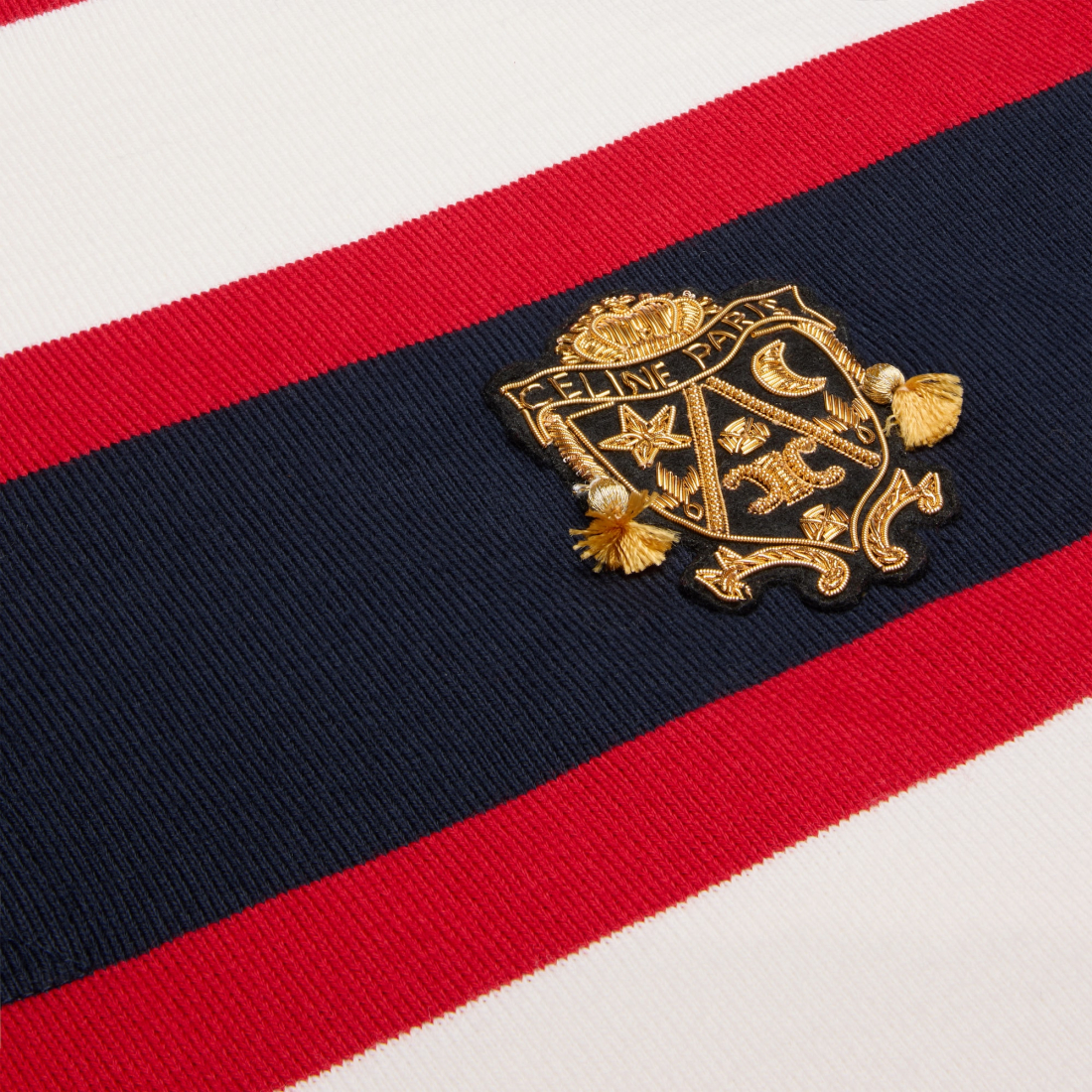 Men's 'Blason Rugby' Long-Sleeve Polo Shirt