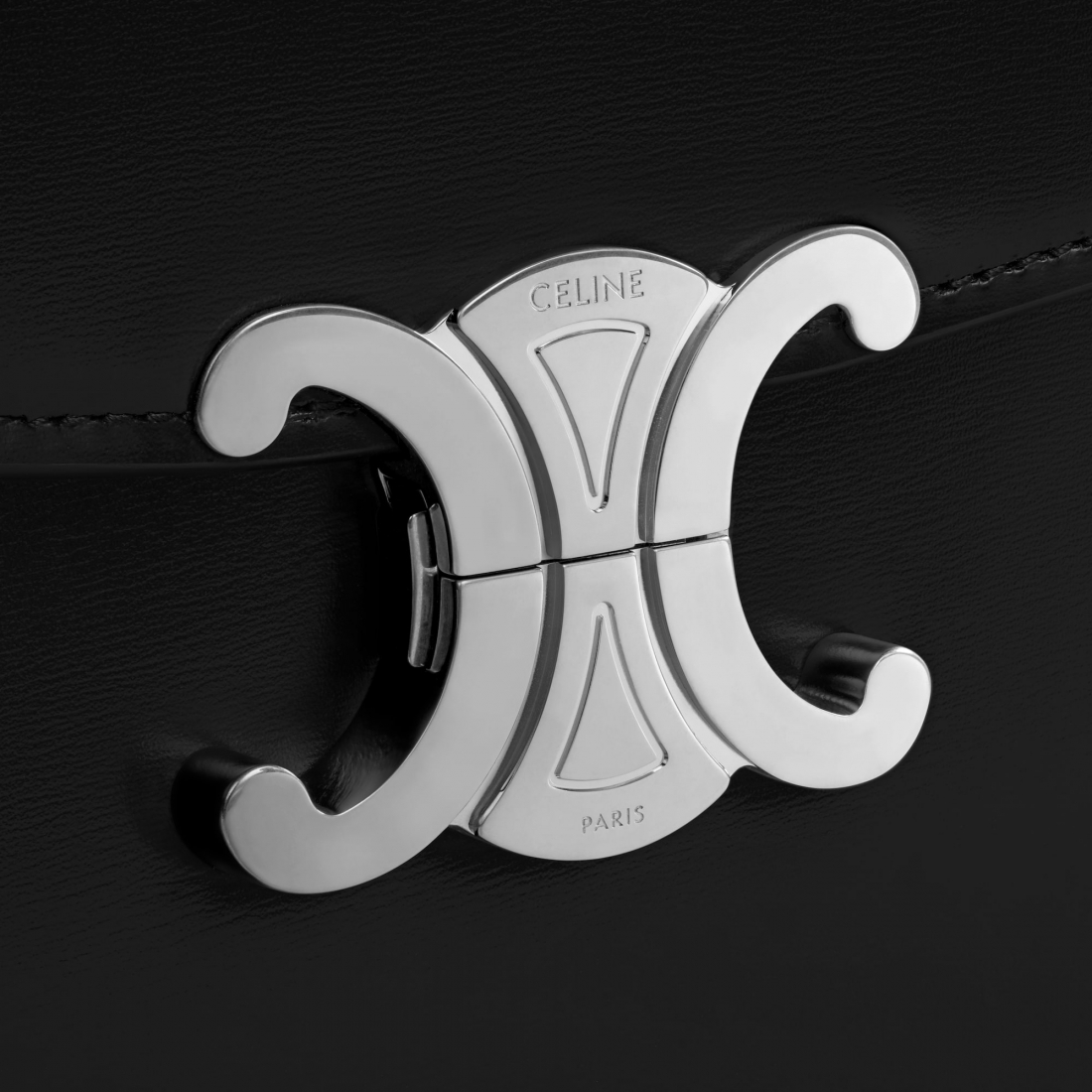 Men's 'Small Cartable Triomphe' Top Handle Bag