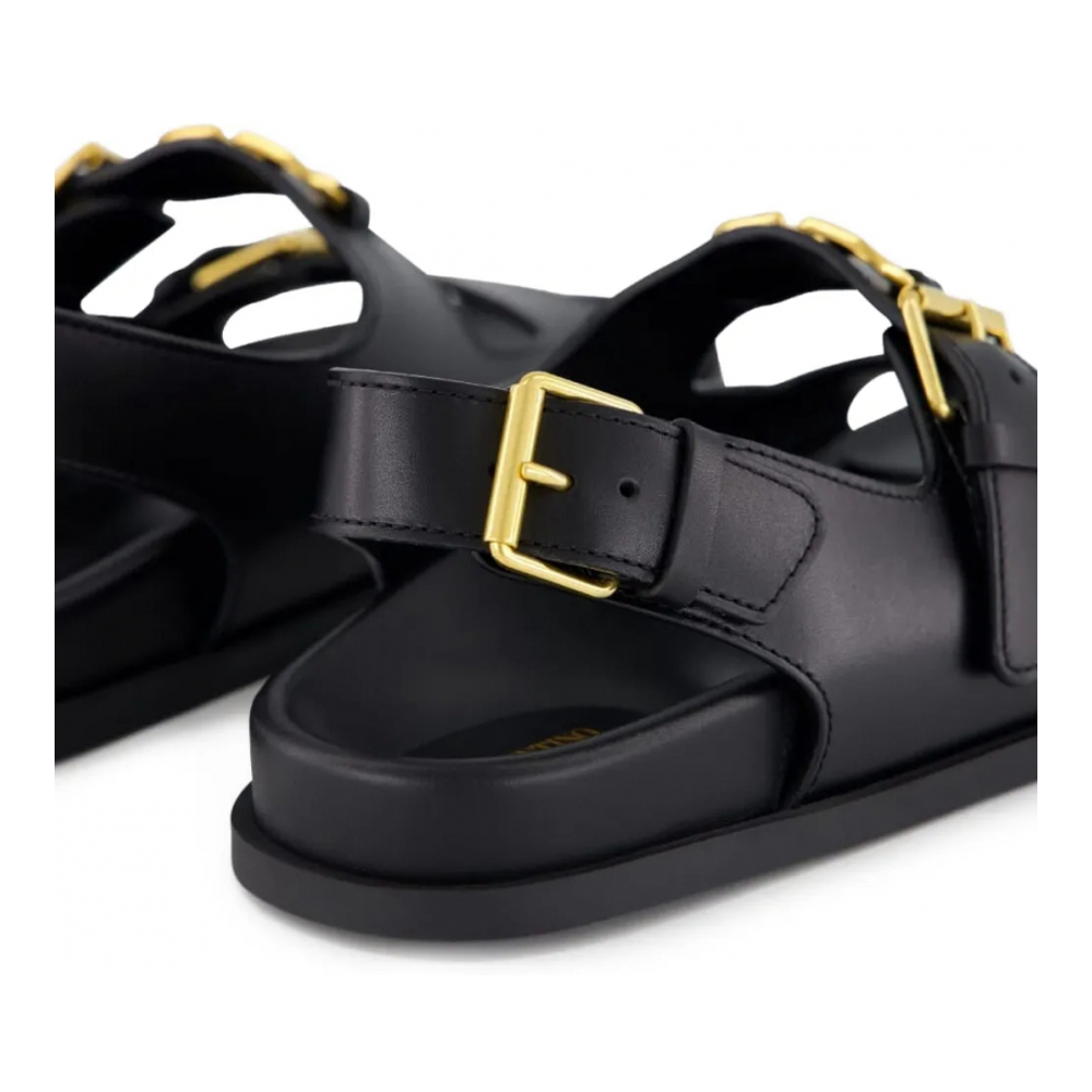 Women's 'Vlogo Signature Buckle-Detail' Sandals