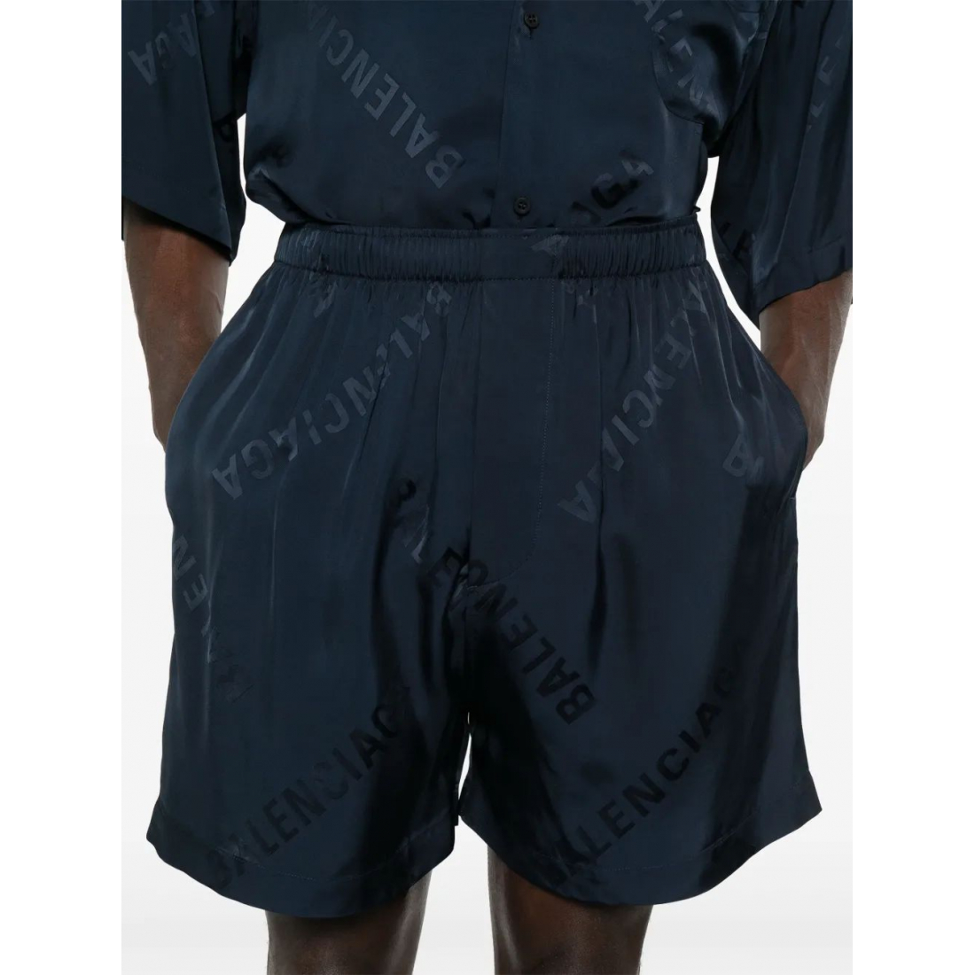 'Logo-Jacquard' Shorts für Herren