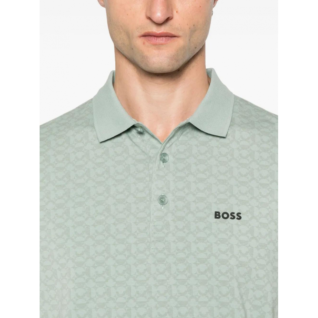 Men's 'Logo-Print' Polo Shirt