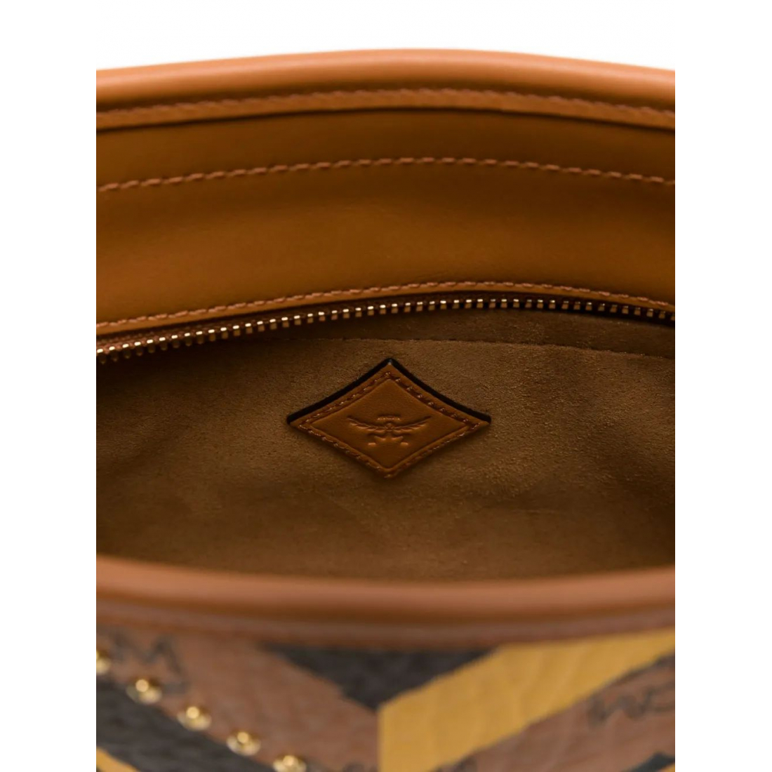 Sac Cabas 'Chevron-Pattern Studded' pour Femmes