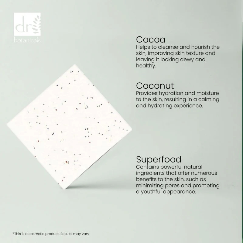 Pain Nettoyant 'Cocoa & Coconut Superfood Facial' - 100 g