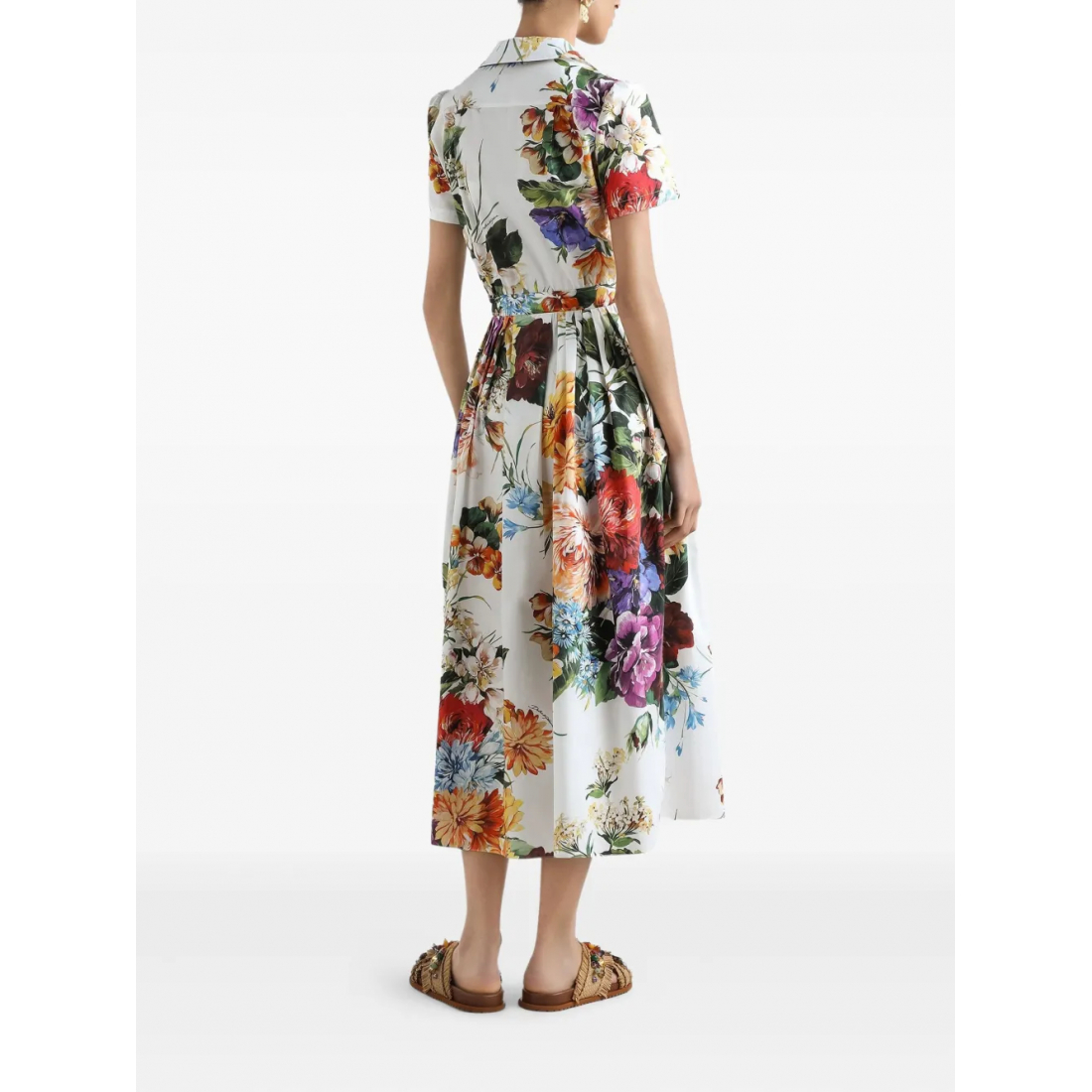 Jupe Maxi 'Floral-Print' pour Femmes