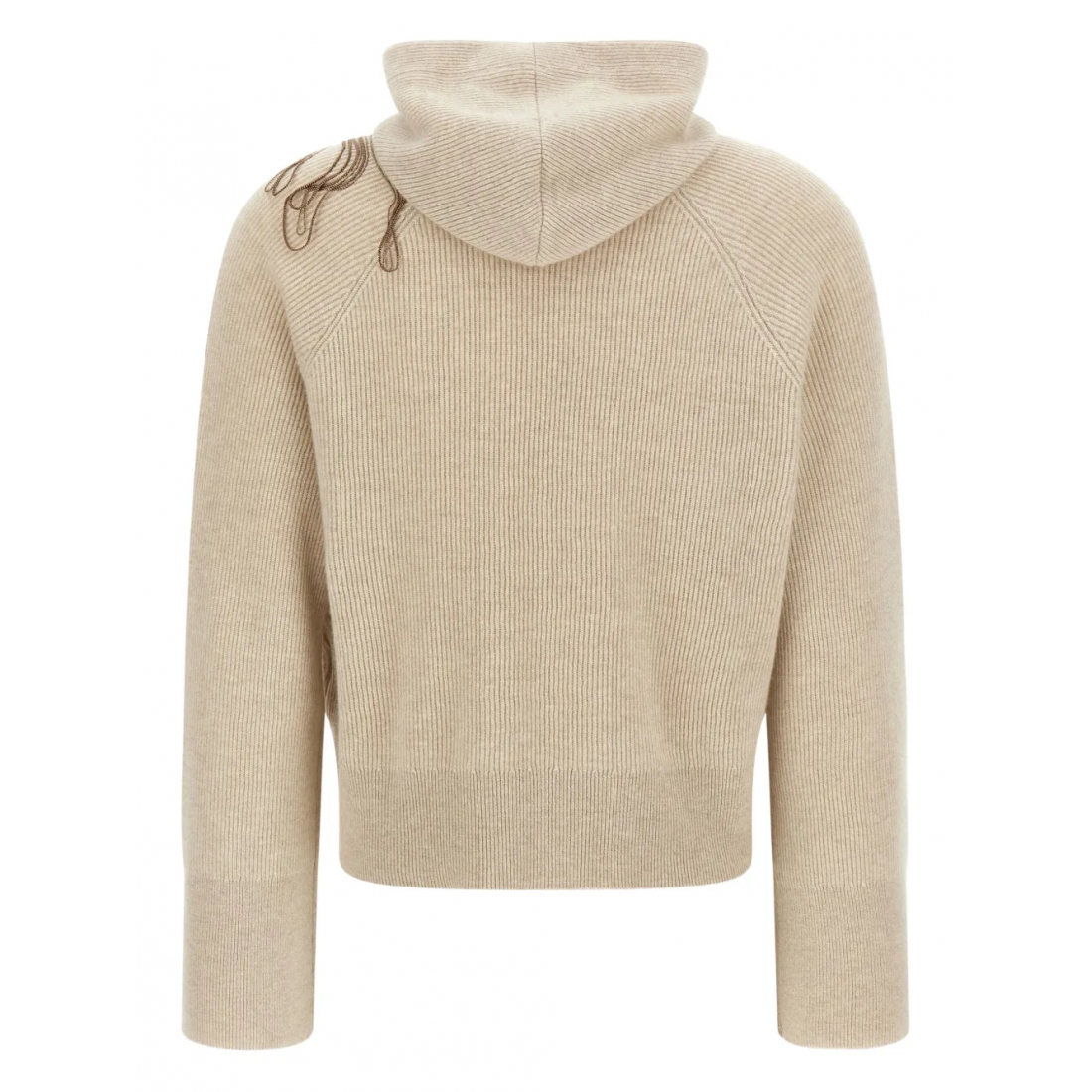 Pull en cachemire 'Shiny Flower Embroidery' pour Femmes