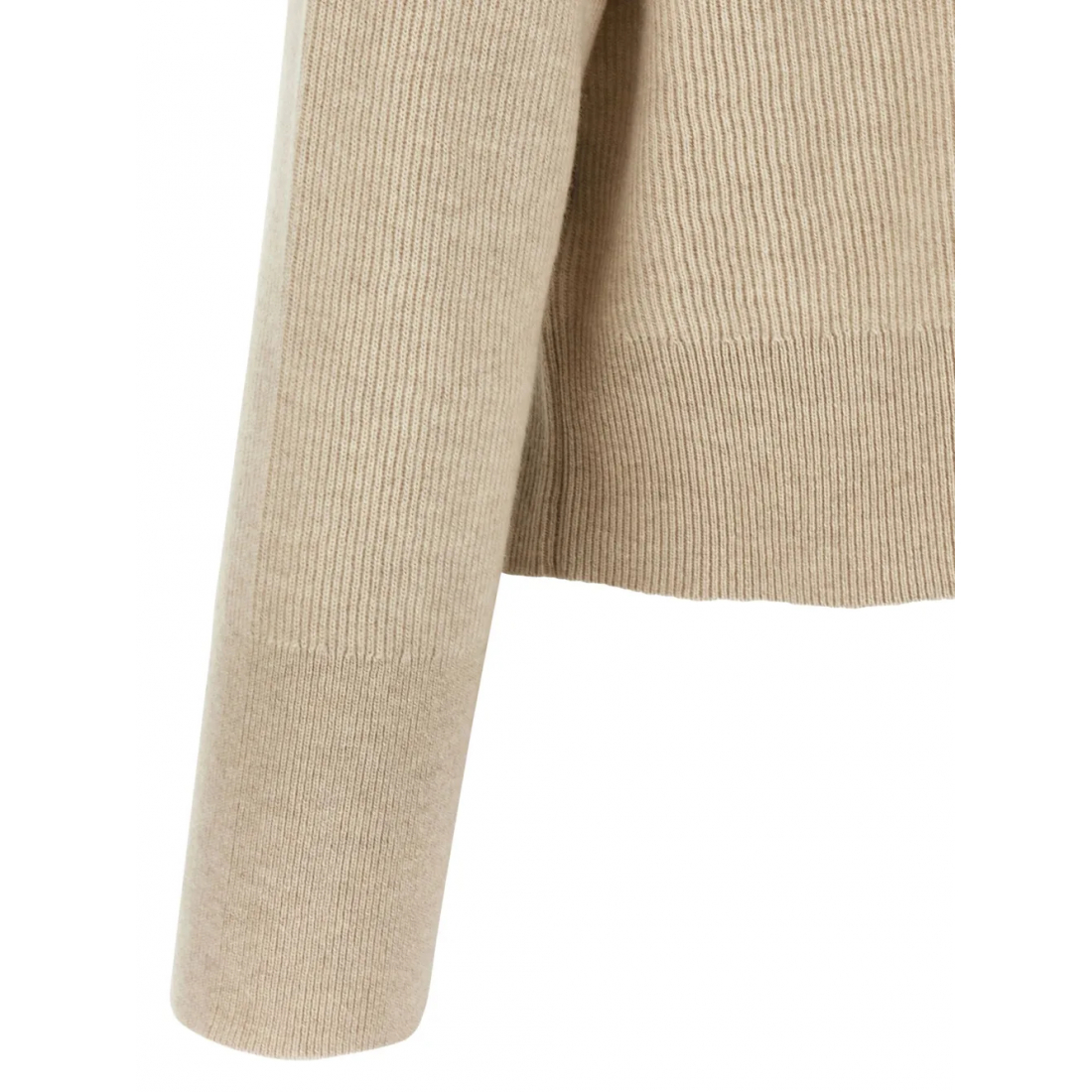 Pull en cachemire 'Shiny Flower Embroidery' pour Femmes