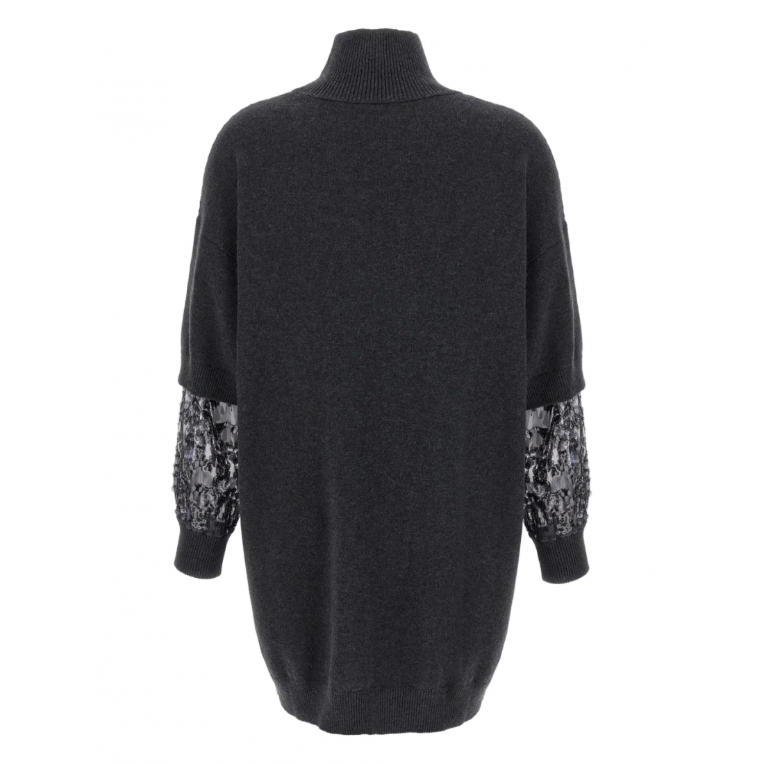 'Sequin-Embellished' Kleid mit langen Ärmeln für Damen