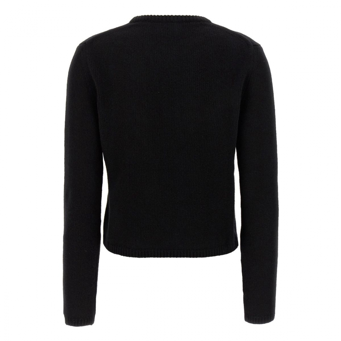 Women's 'Chenille Logo' Cashmere Sweater
