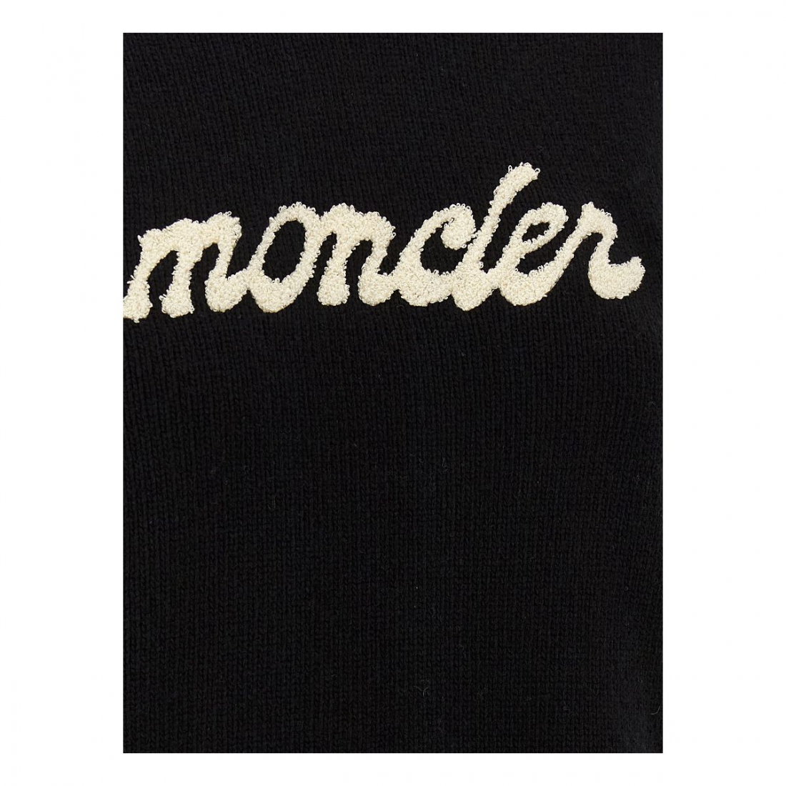 Women's 'Chenille Logo' Cashmere Sweater