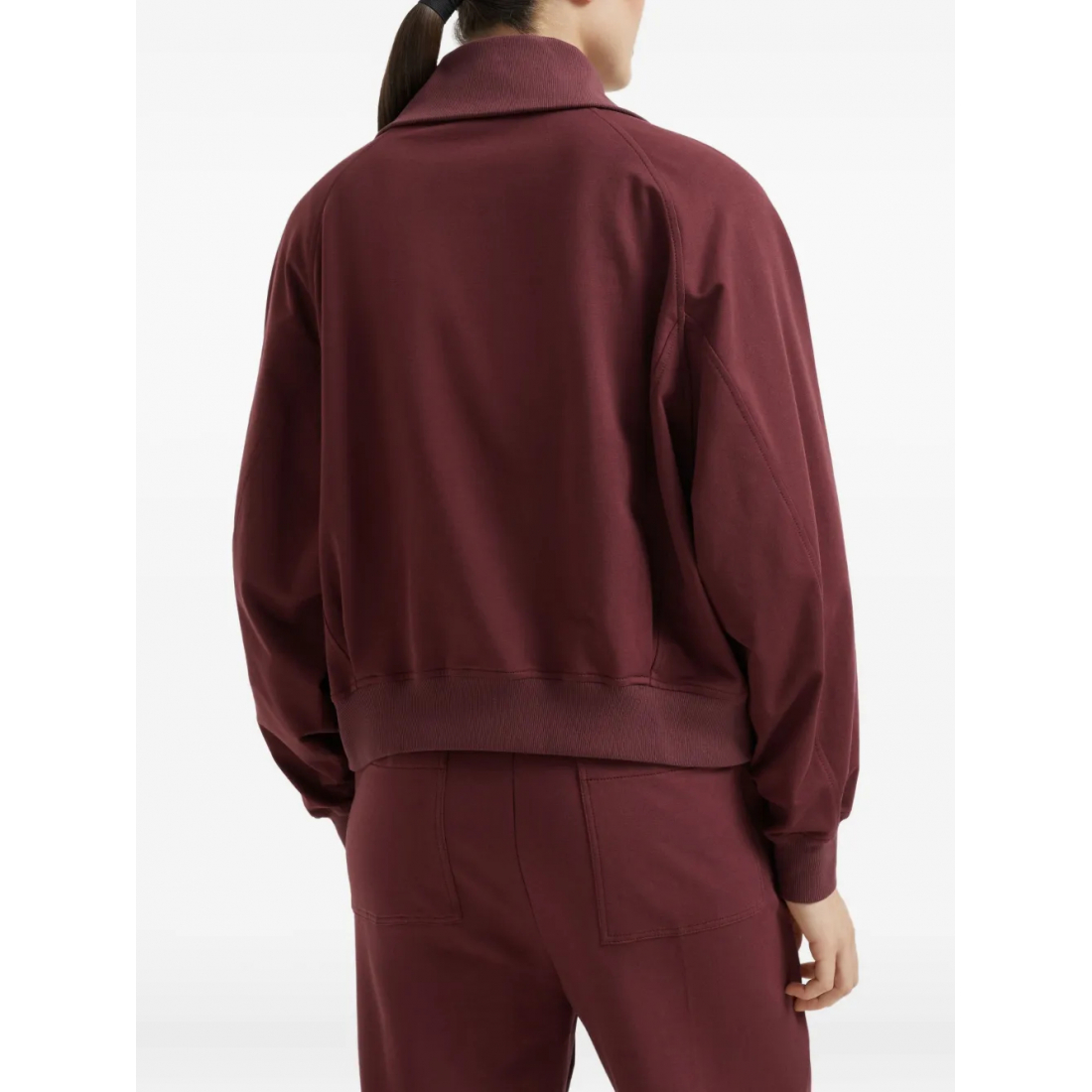 Women's 'Shiny Flap Detail' Sweatshirt