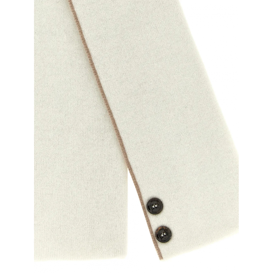 'Button-Detail' Wollschal für Herren