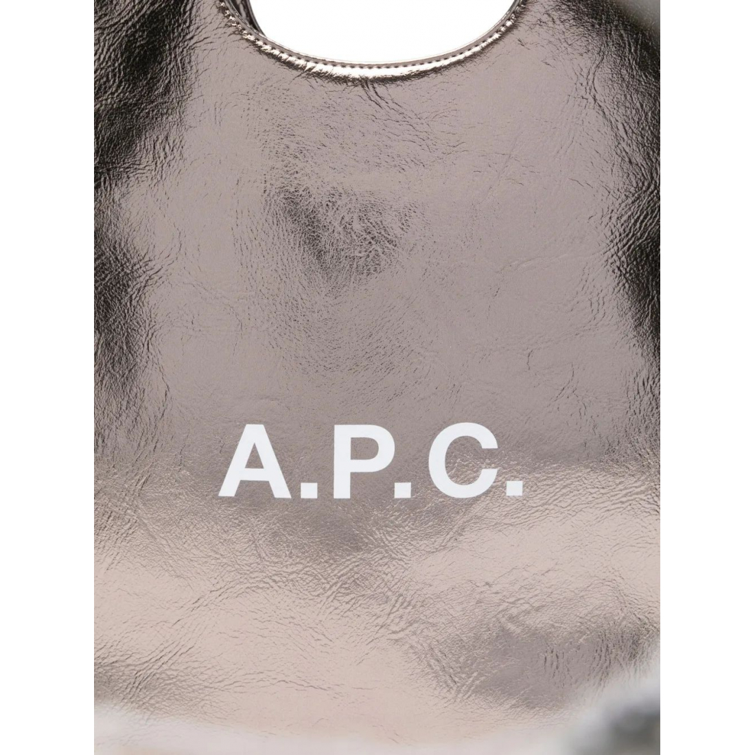 Sac Cabas 'Small Ninon Metallic Logo'