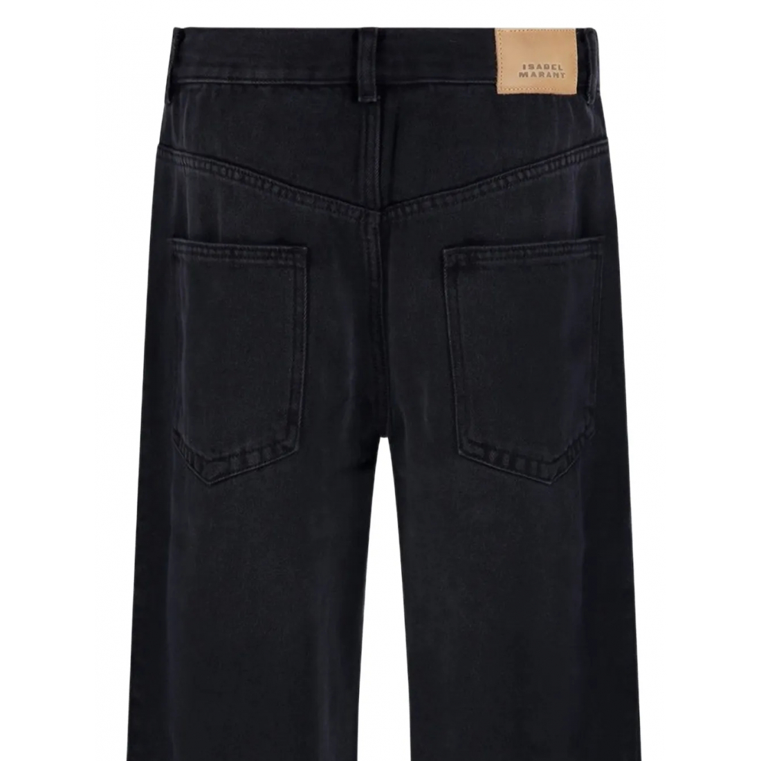 Jeans 'Pleated Faded' pour Femmes