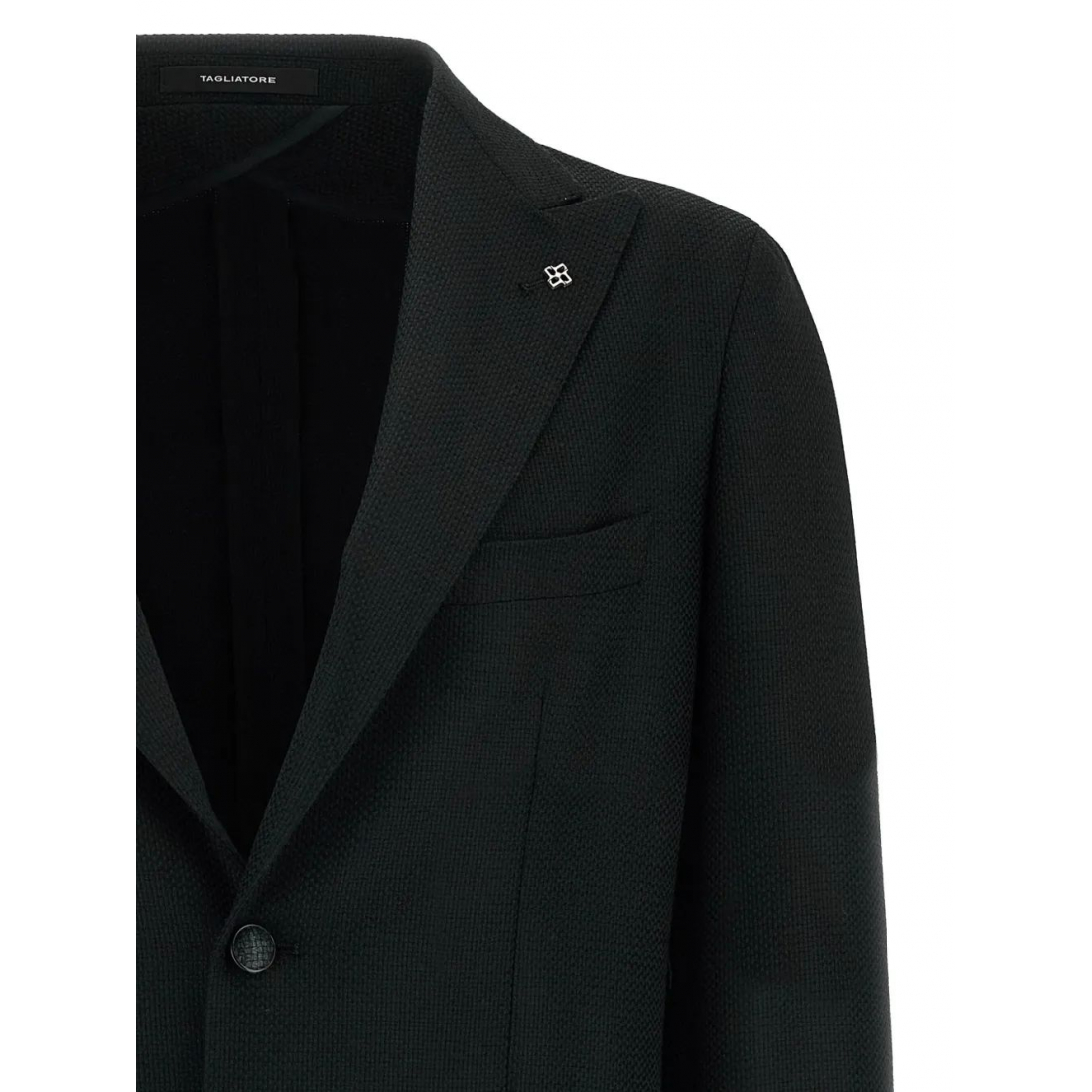 Blazer 'Textured Peak-Lapel' pour Hommes