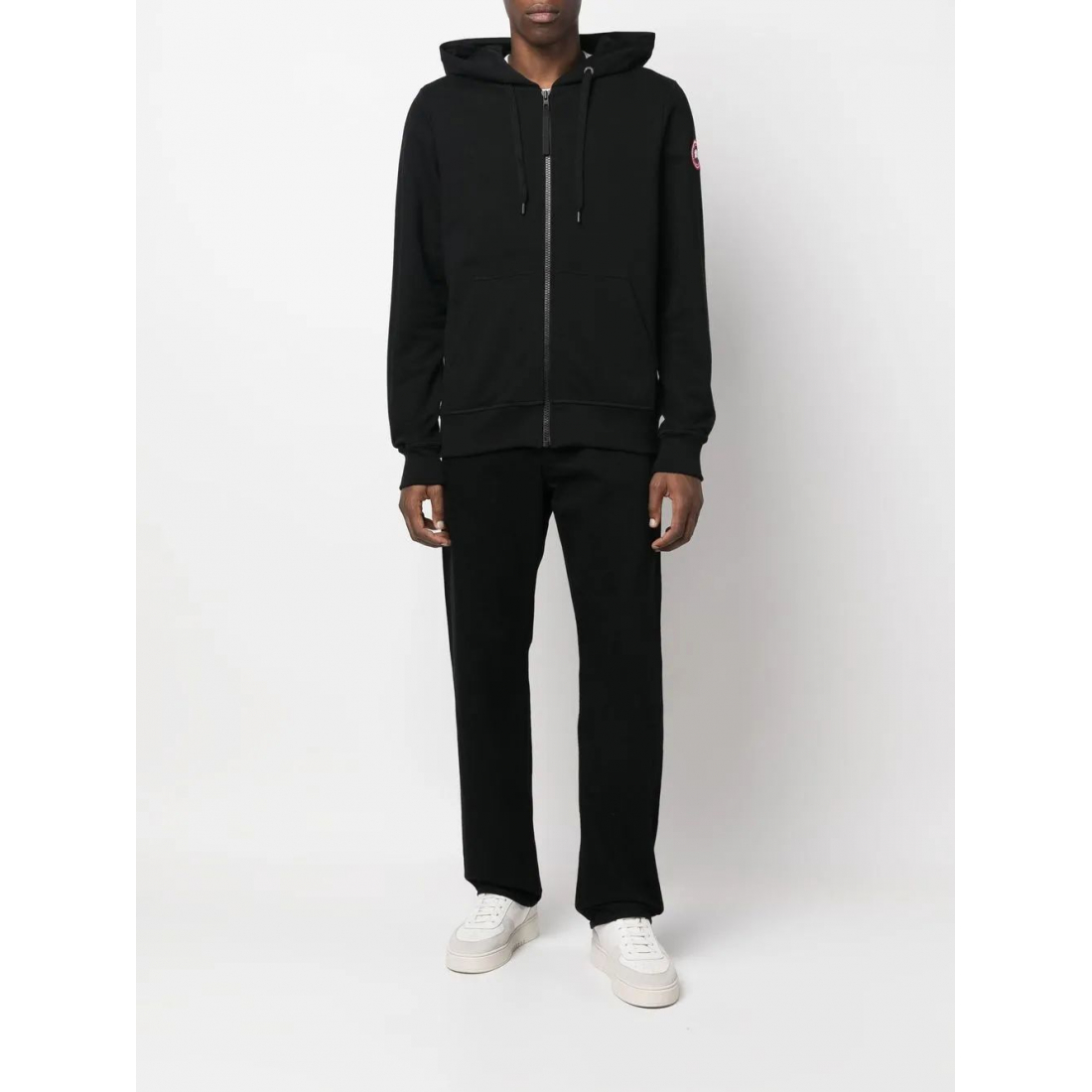 Sweatshirt à capuche  'Logo-Patch' pour Hommes