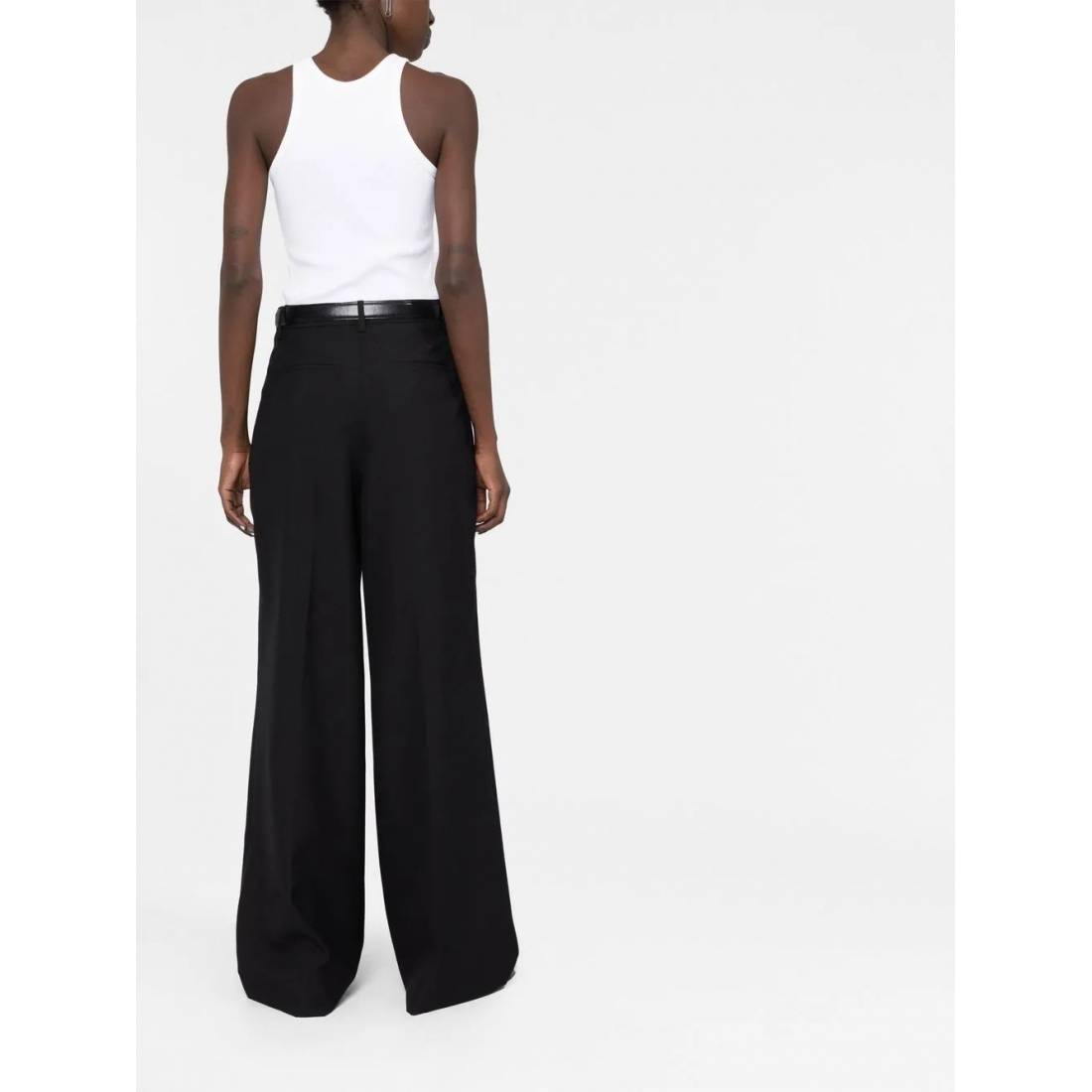 Pantalon 'Pleated Wide-Leg' pour Femmes