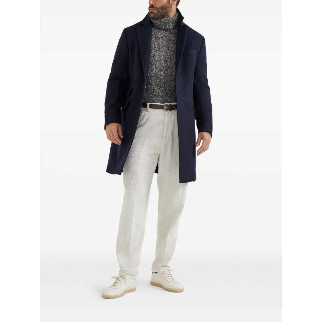 'Tailored' Mantel für Herren