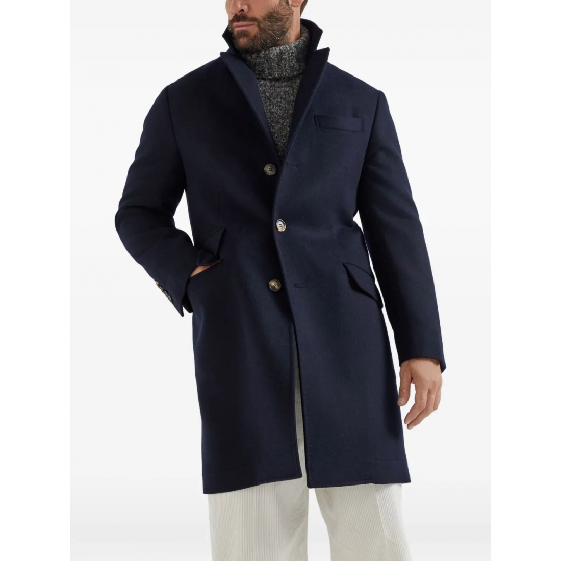 'Tailored' Mantel für Herren