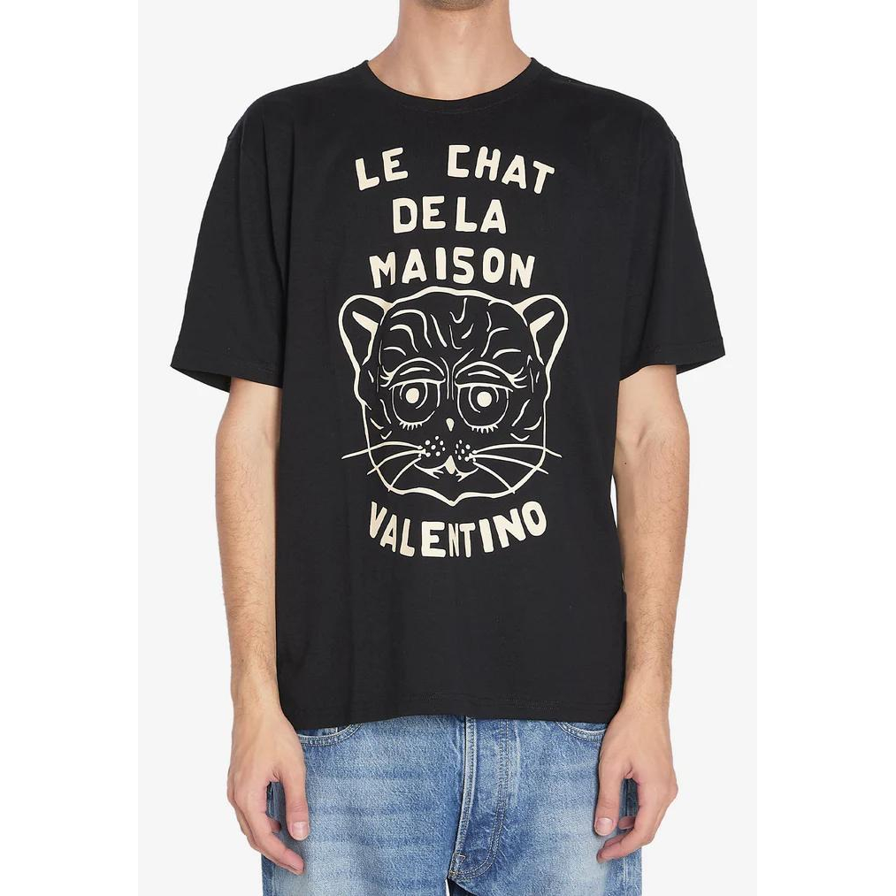 T-shirt 'Chat De La Maison-Print' pour Hommes