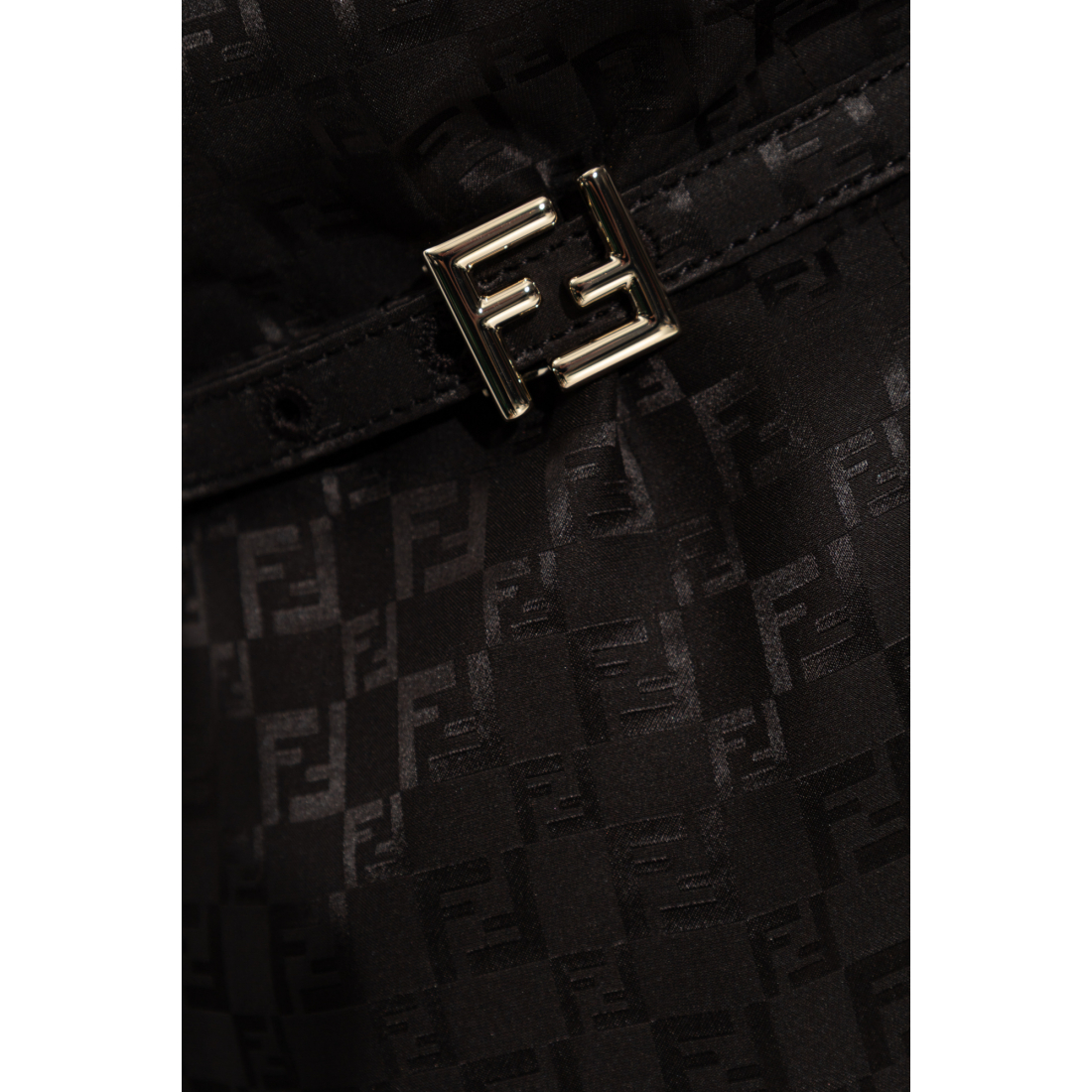 Robe à manches longues 'FF-Logo Jacquard' pour Femmes