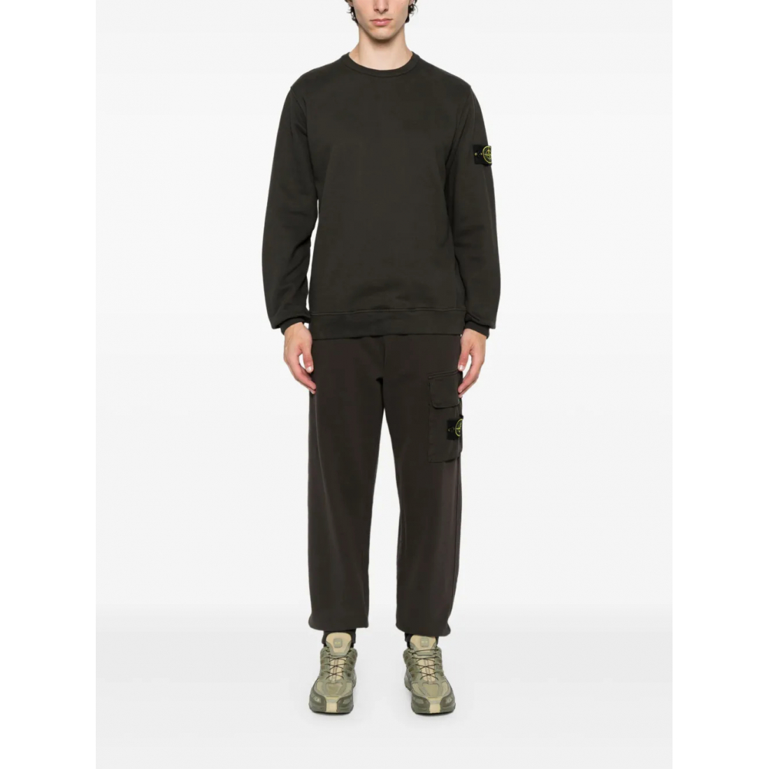 Sweatshirt 'Logo-Patch' pour Hommes