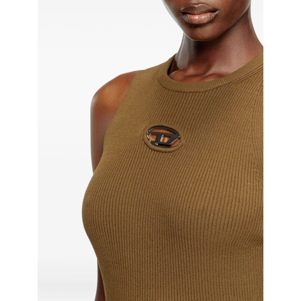 Robe 'M-Caddix Metallic-Logo Ribbed' pour Femmes