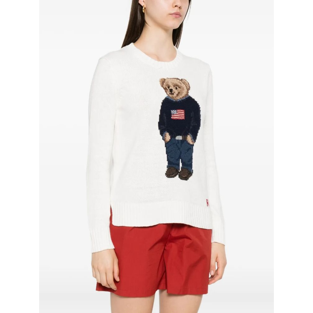 Pull 'Bear-Embroidered' pour Femmes