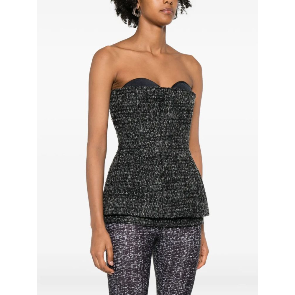 Haut sans manches 'Tweed Sweetheart' pour Femmes