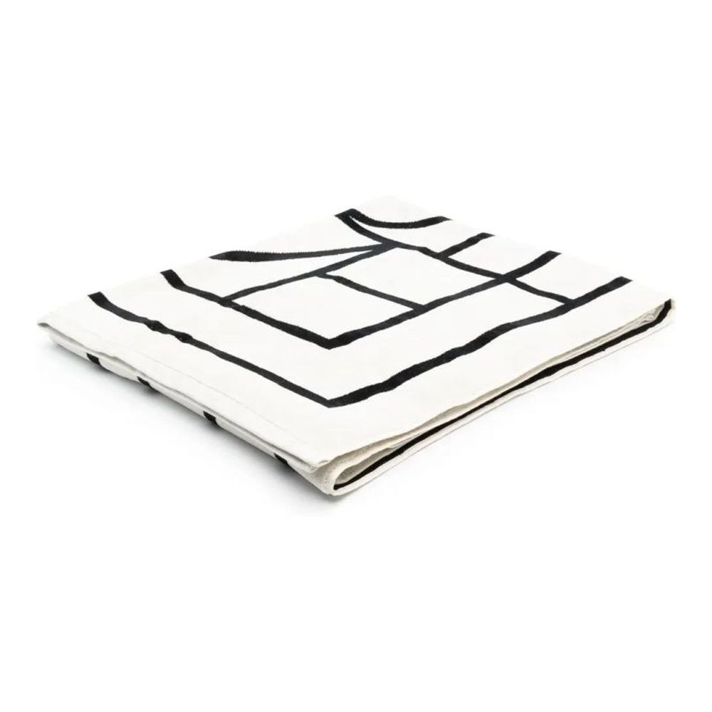 Women's 'Logo-Jacquard' Beach Towel