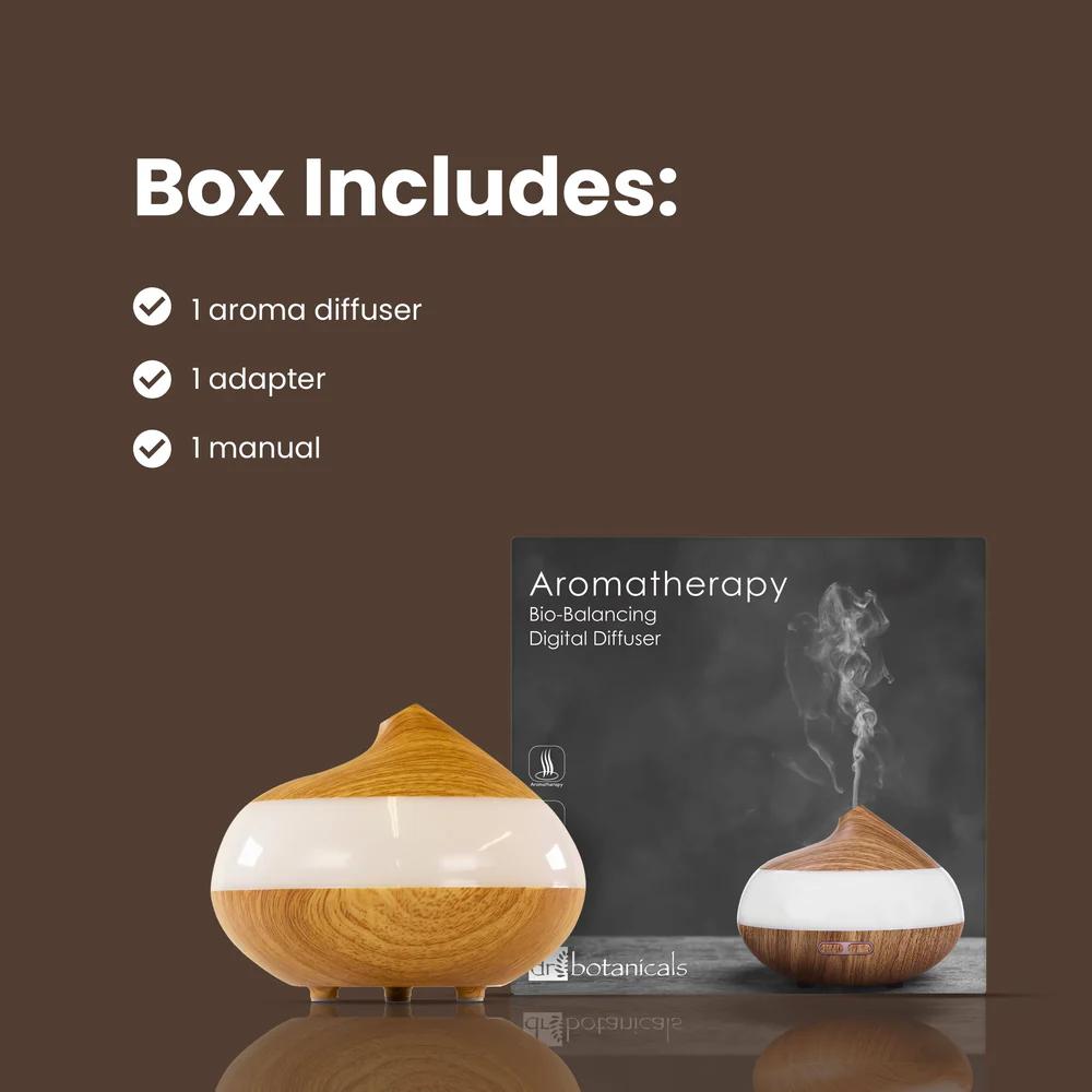 'Wooden Clear Panel [Usb]' Aroma Diffuser - 1 piece