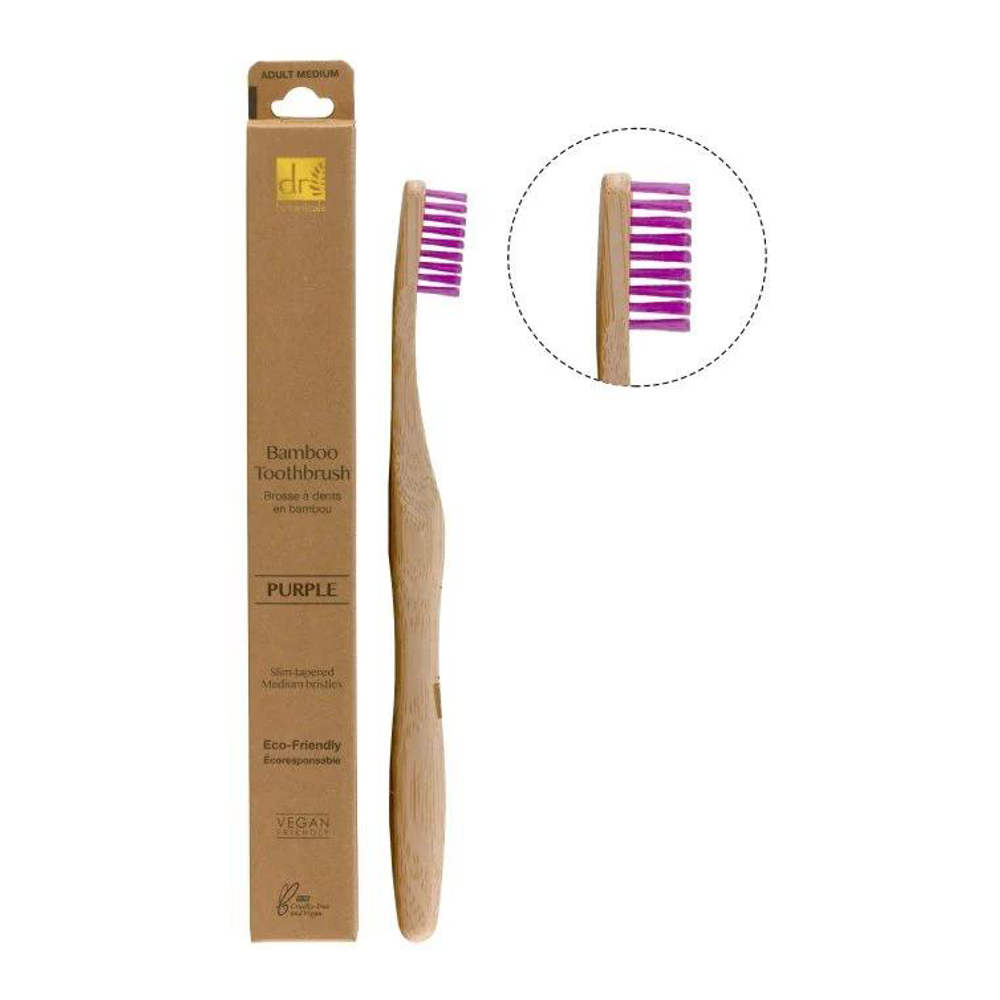 'Pastel Bamboo' Toothbrush Set - 3 Pieces