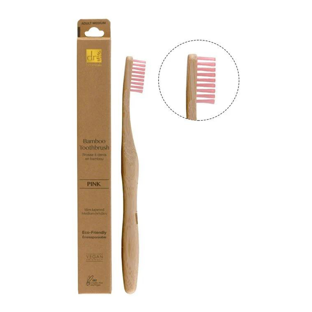 'Pastel Bamboo' Toothbrush Set - 3 Pieces