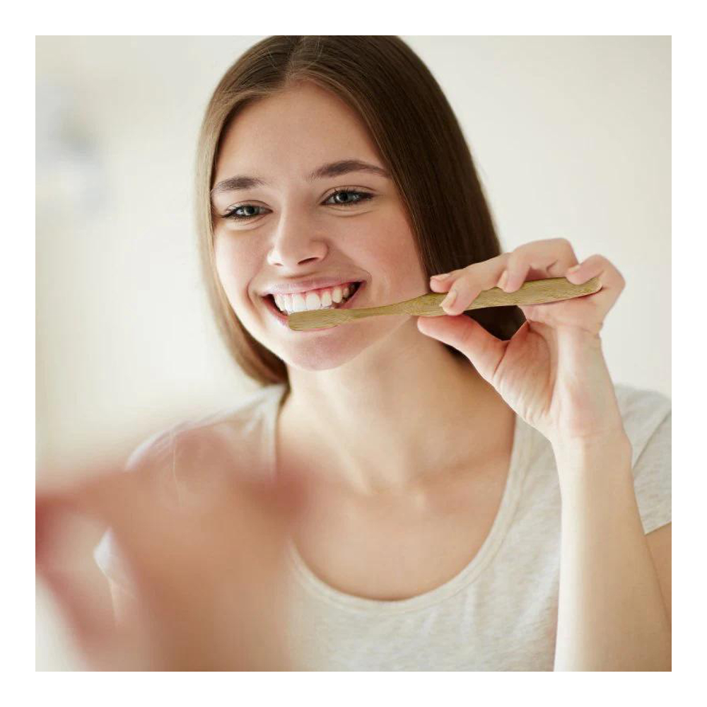 Set de brosse à dents 'Reccomened Bamboo' - 3 Pièces