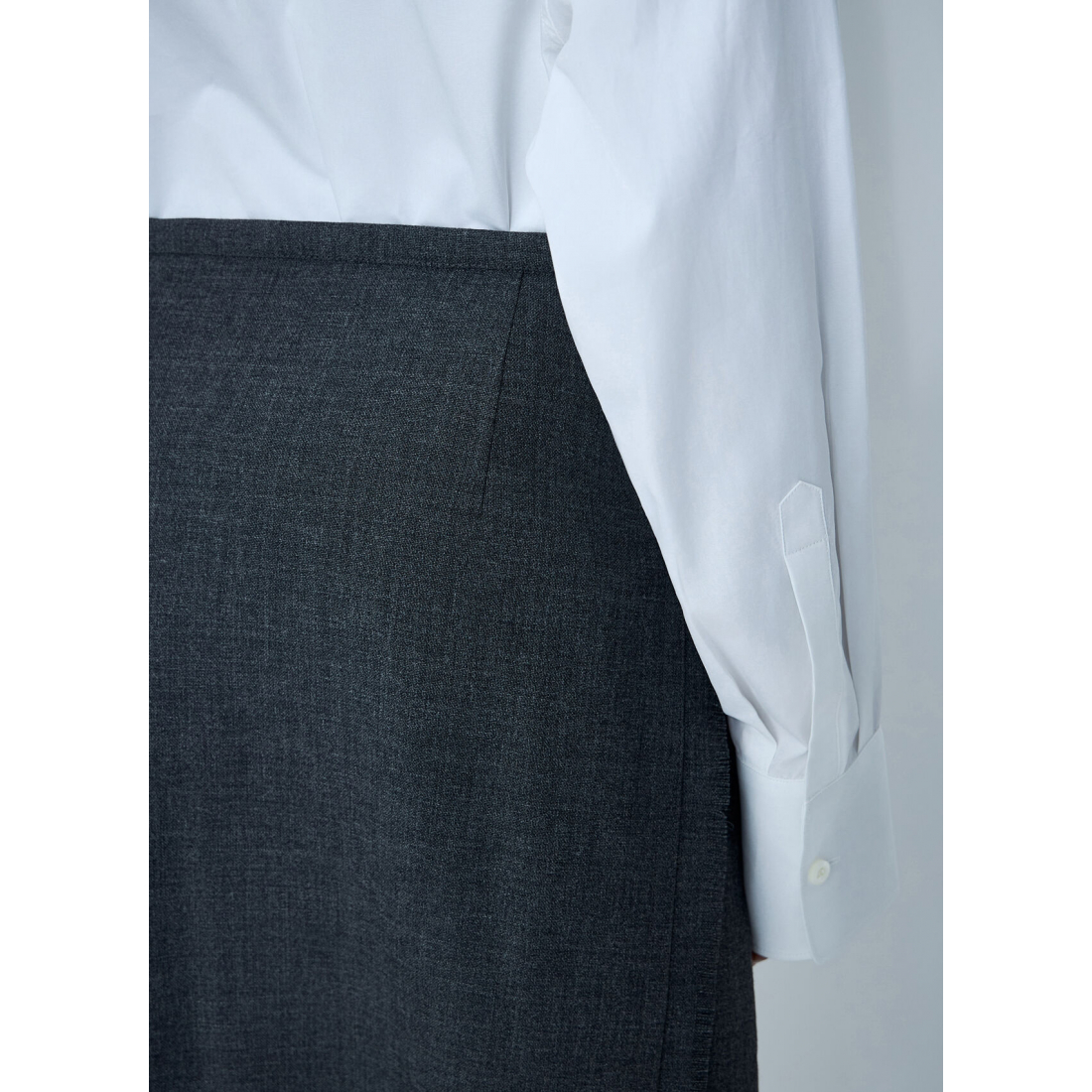 Women's 'Rush Stitch Pleated' Midi Skirt