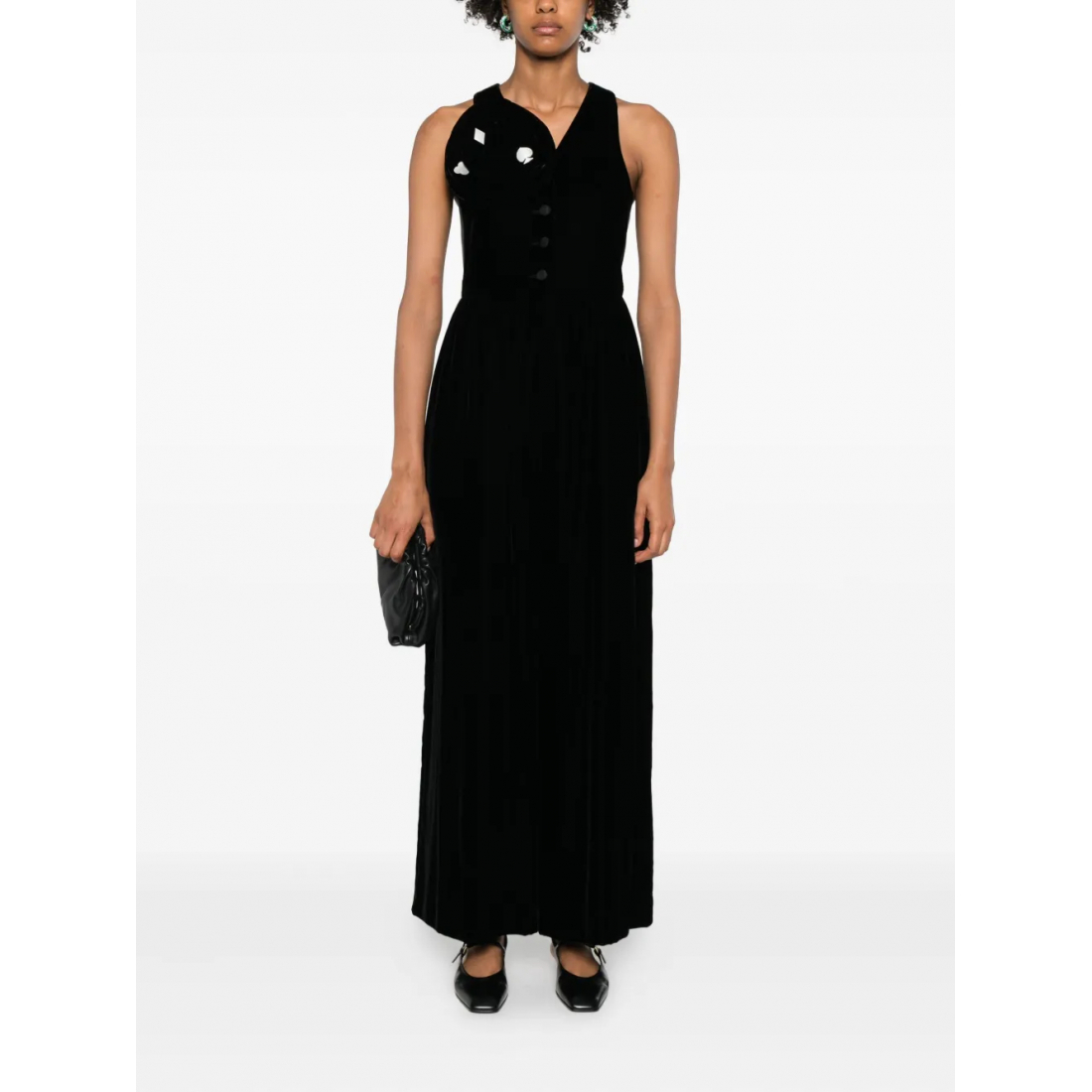 'Button-Fastening' Latzhose für Damen