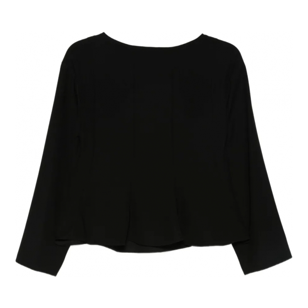 Crop Top 'Three-Quarter-Sleeve' pour Femmes