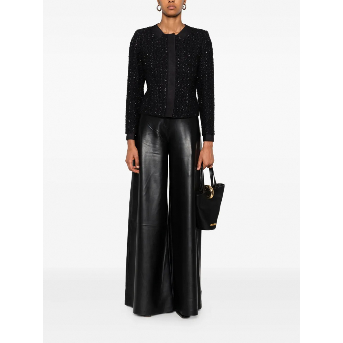 Veste 'Button-Detail Tweed' pour Femmes