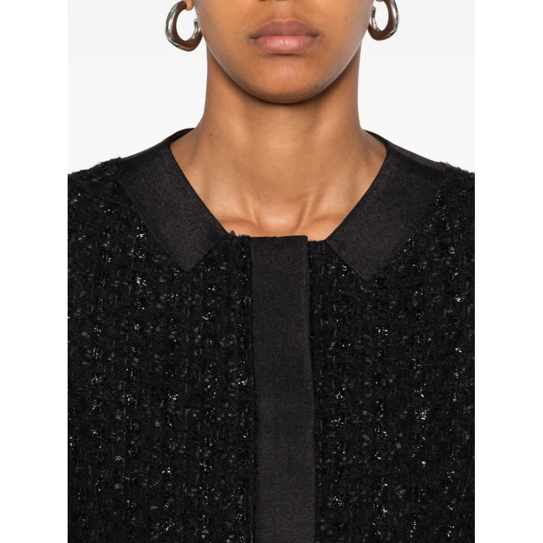 Veste 'Button-Detail Tweed' pour Femmes