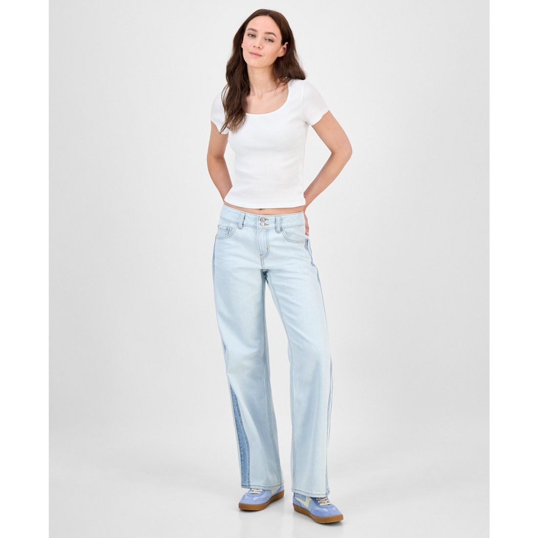 T-shirt 'Cotton Rib-Knit' pour Femmes