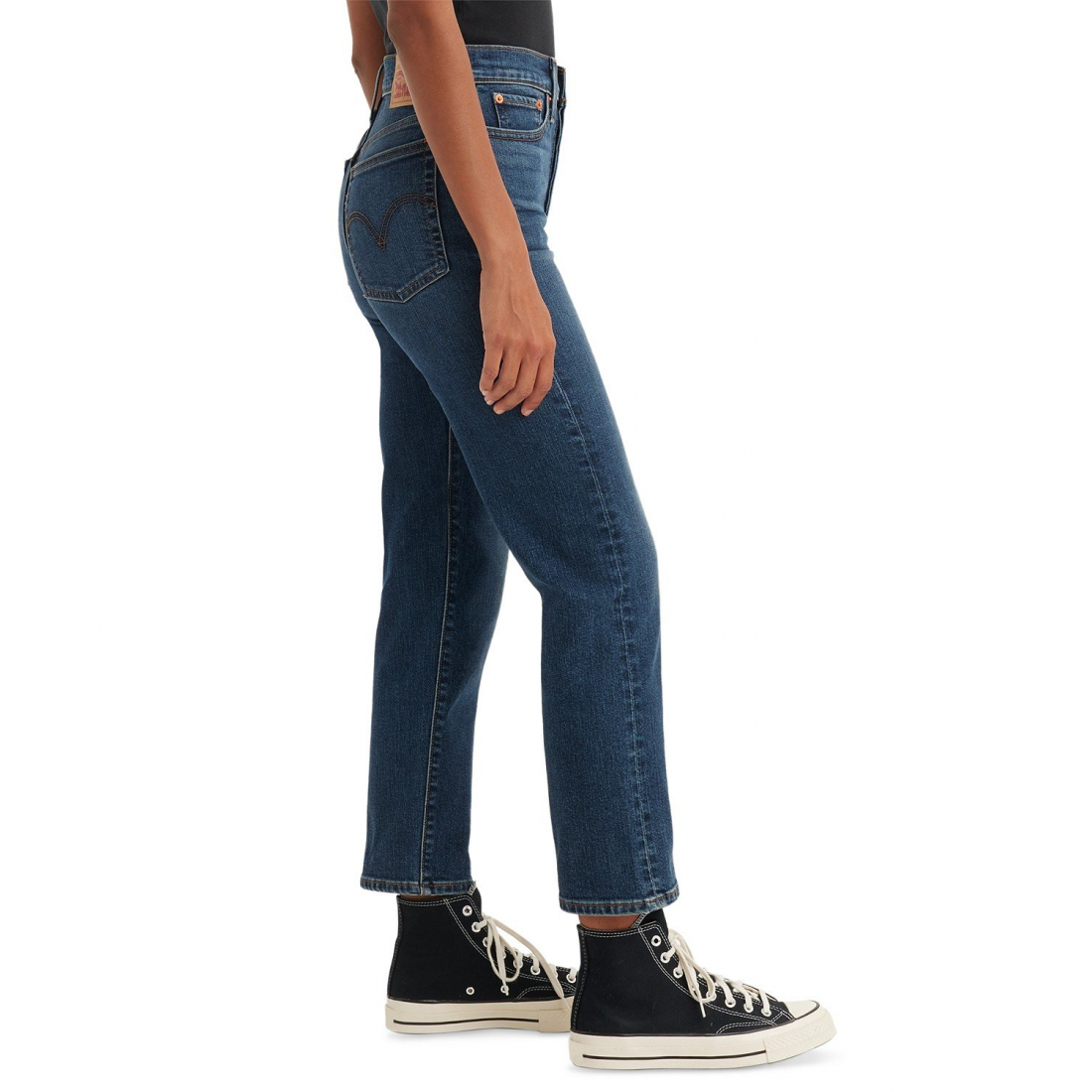 'Wedgie Straight-Leg High Rise' Geschnittene Jeans für Damen