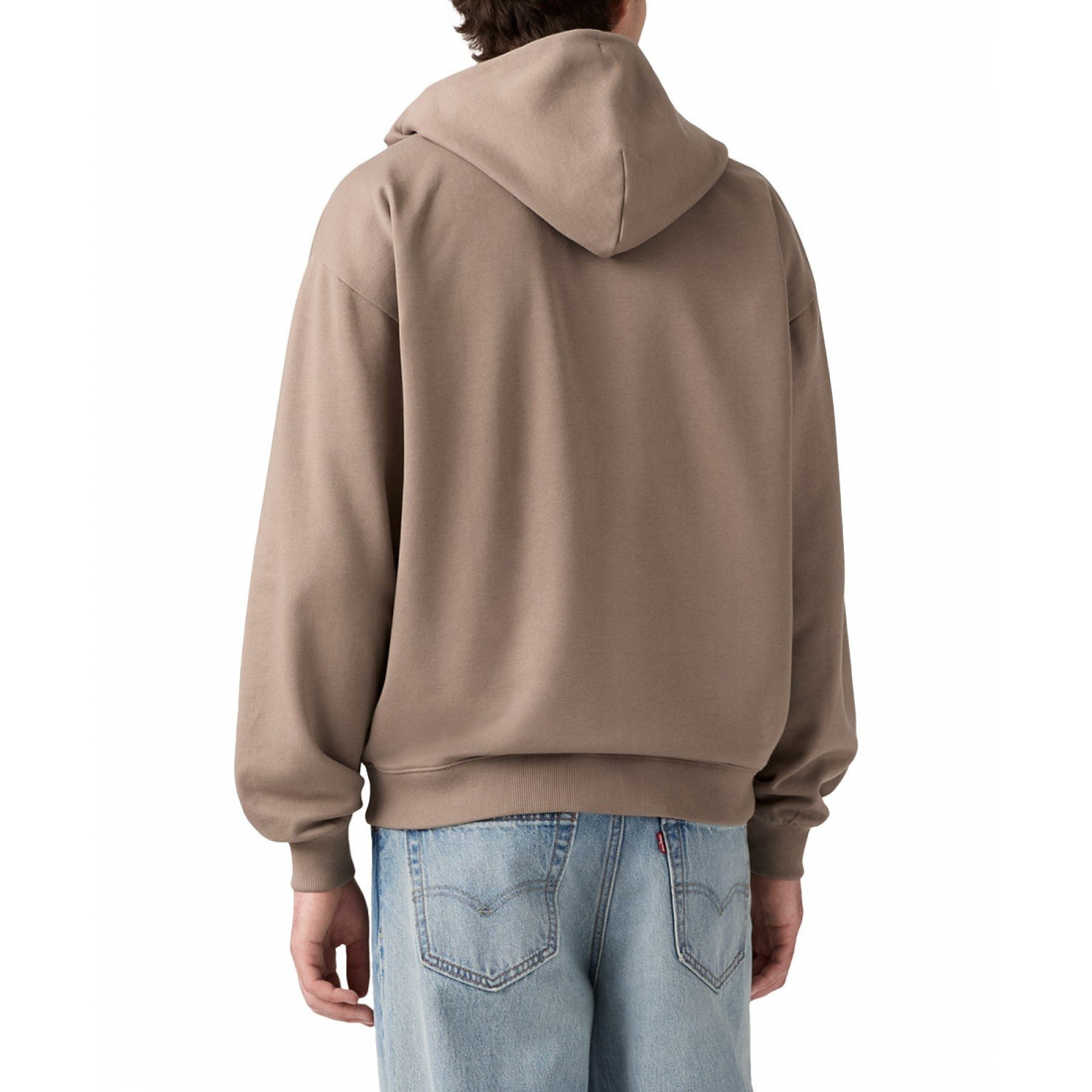 Sweatshirt à capuche  'Relaxed Fit Cropped Full-Zip' pour Hommes