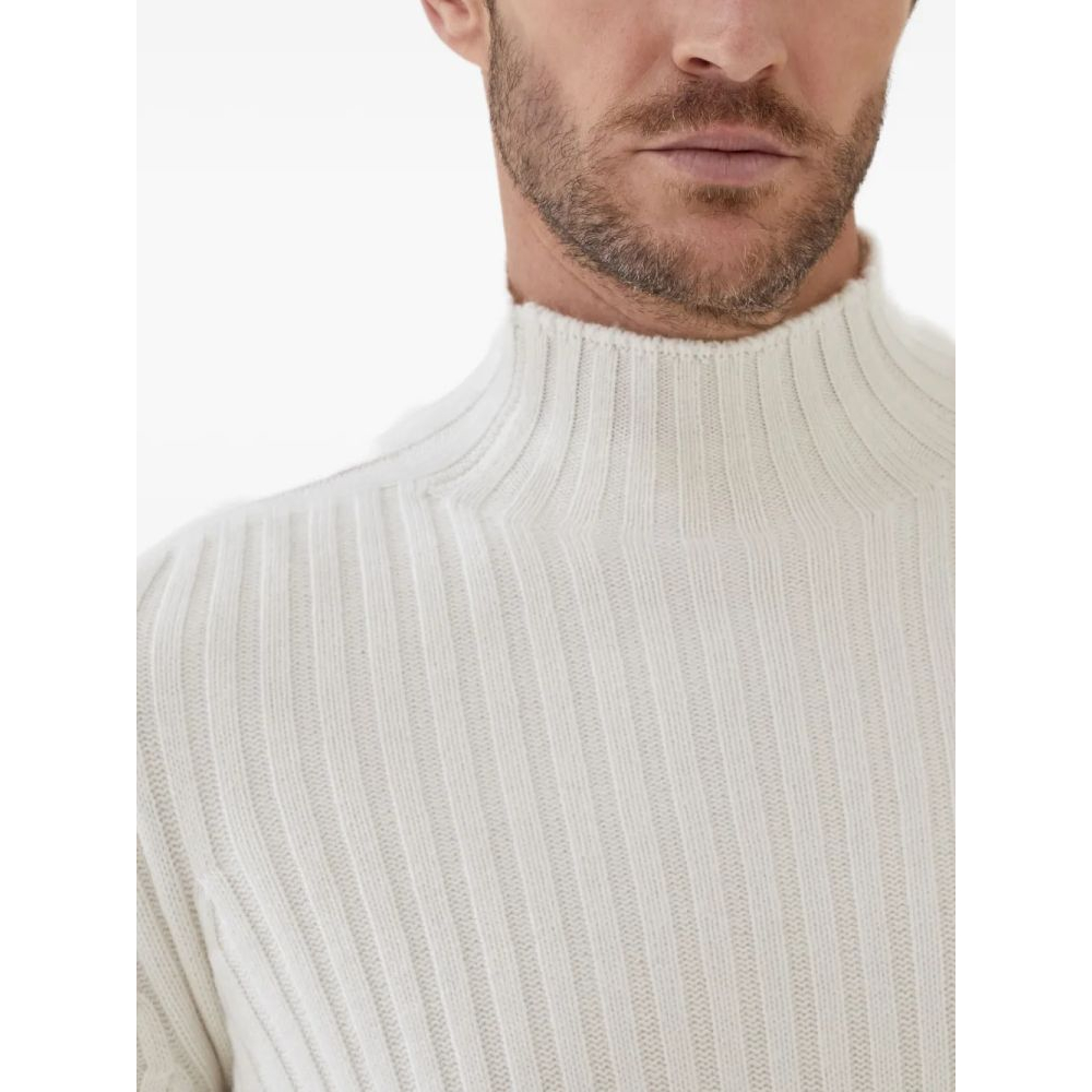Men's 'Wide-Ribbed' Cashmere Sweater